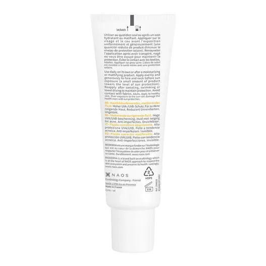 Bioderma Photoderm AKN Mat SPF 30 Matifying Sunscreen 40ml