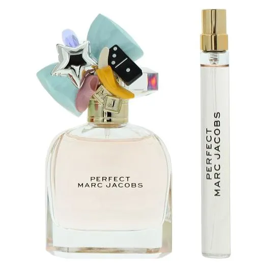Marc Jacobs Perfect Eau De Parfum Gift Set 100ml Eau De Parfum, 75ml Body Lotion, 75ml Shower Gel