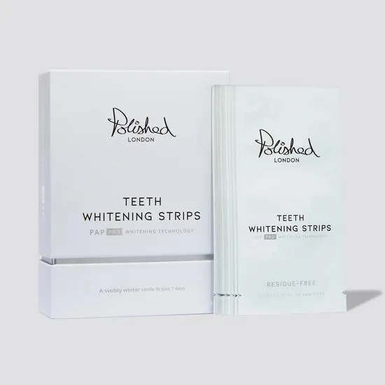 Polished London Teeth Whitening Strips 14 Day Plan