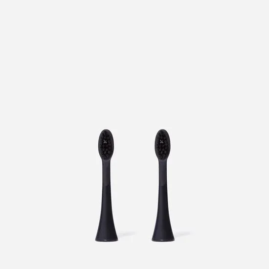 Polished London Sonic XP Replacement Toothbrush Heads Black