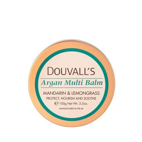 Douvall's Organic Argan Multi Balm Lemongrass & Mandarin 100g