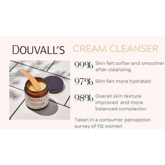 Douvall's Organic Argan Nourishing Cream Cleanser 100g