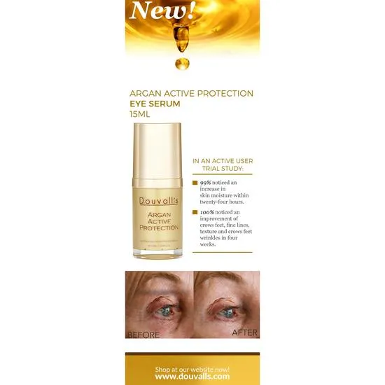Douvall's Argan Active Protection Eye Serum 15ml