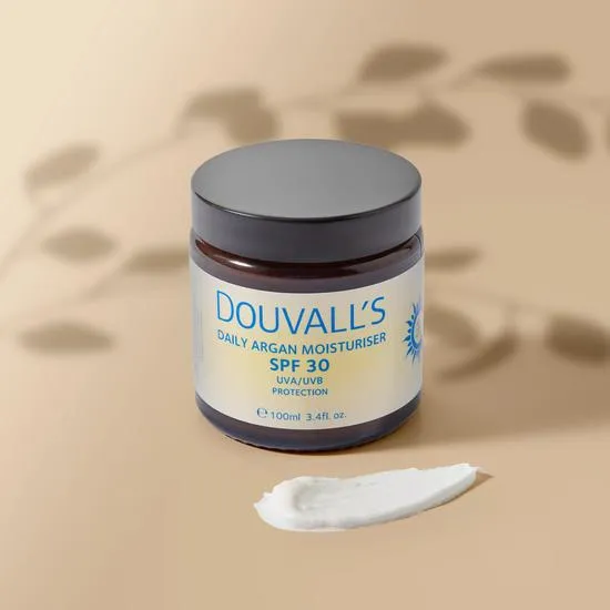 Douvall's Argan Daily Moisturiser With SPF 30 UVA/UVB Protection 15ml