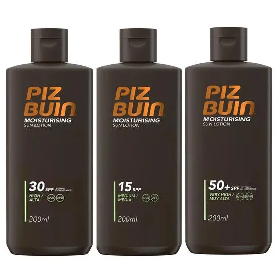 Piz Buin Moisturising Sun Lotion SPF 50+ 200ml