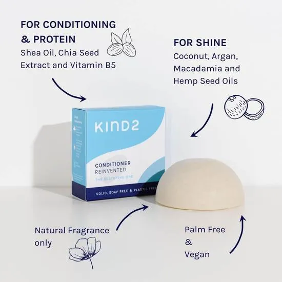 Kind2 The Restoring One Solid Conditioner Bar