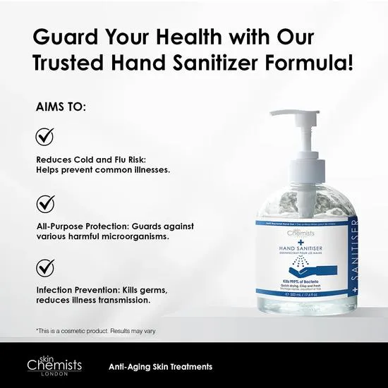 skinChemists Hand Sanitiser 250ml