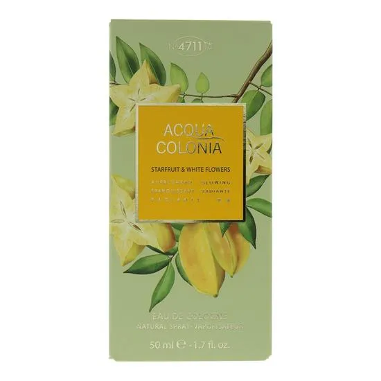 4711 Acqua Colonia Starfruit White Flowers Eau De Cologne 50ml
