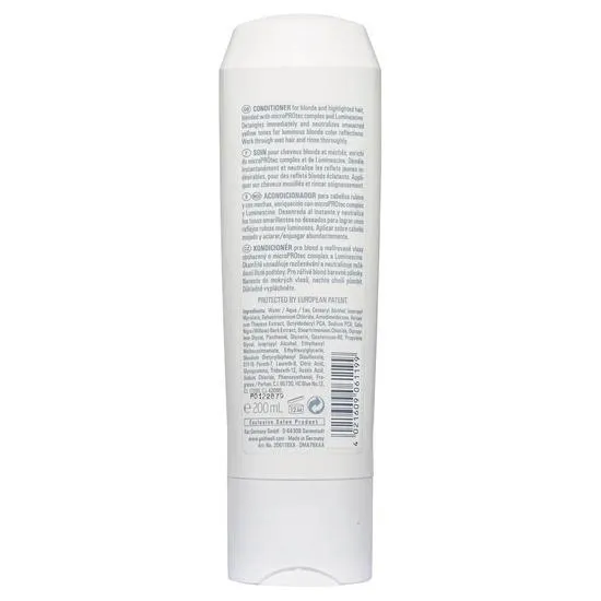 Goldwell Dualsenses Blonde & Highlights Anti-Yellow Conditioner 200ml