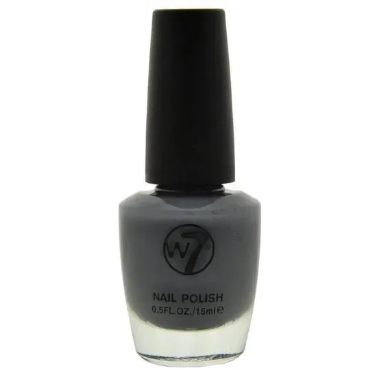 W7 Grey Nail Polish Pewter