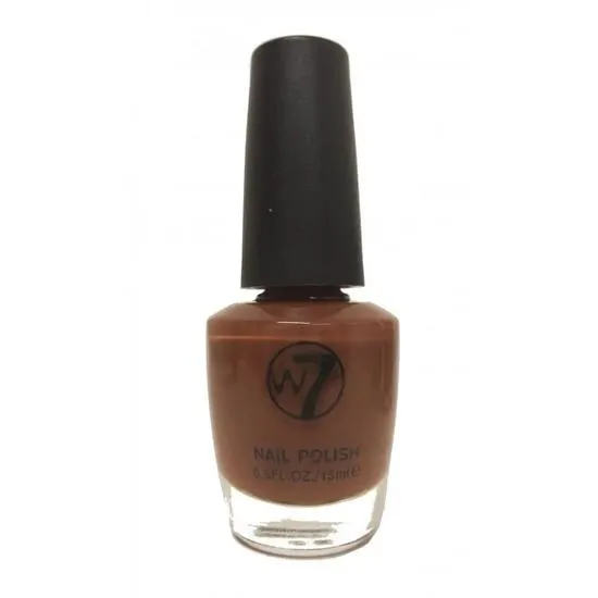 W7 Brown/Nude Nail Polish Cafe Au Lait