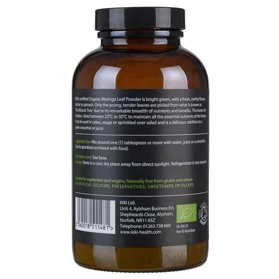 KIKI Health Organic Moringa Powder 100g