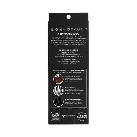 Sigma Beauty Sculpt + Glow Brush Duo