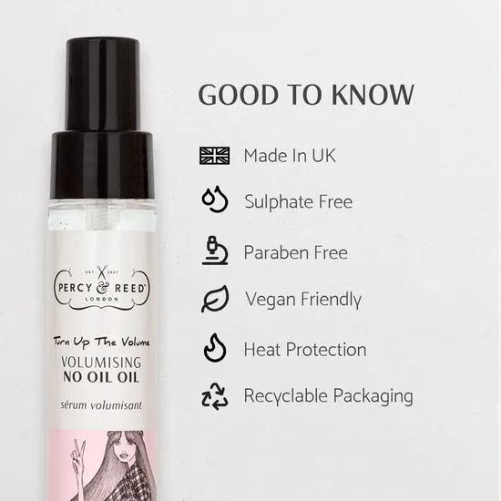Percy & Reed Turn Up The Volume Volumising No Oil Oil 30ml
