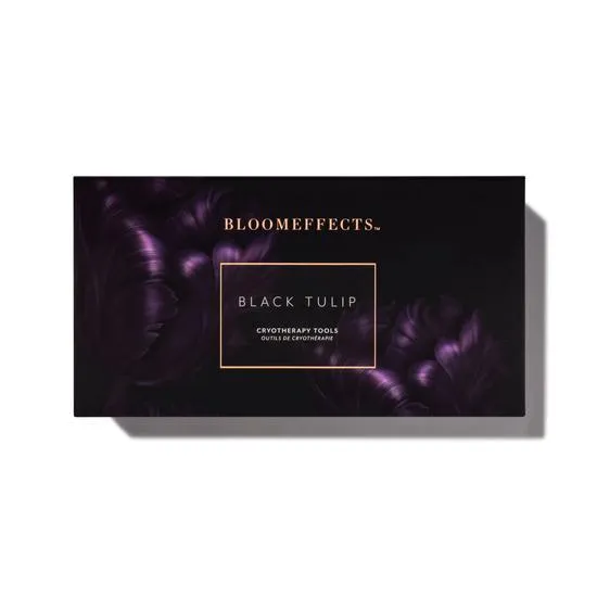 Bloomeffects Black Tulip Cryotherapy Tools 2 stainless-steel beauty tools