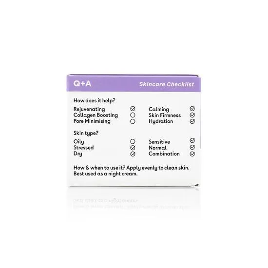 Q+A Chamomile Night Cream 50g