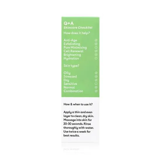 Q+A Apple AHA Exfoliating Gel 75ml
