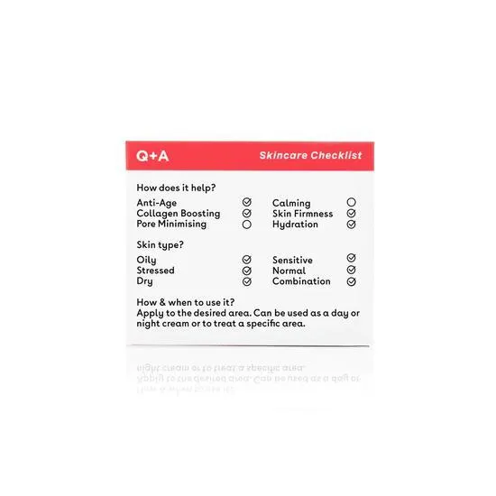 Q+A 5-HTP Face & Neck Cream 50g