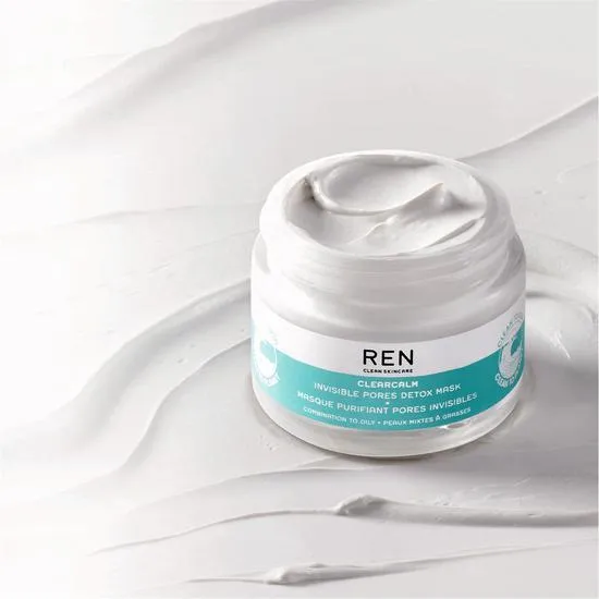 REN ClearCalm Invisible Pores Detox Mask 50ml