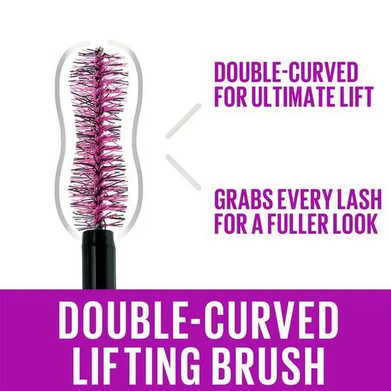 Maybelline The Falsies Instant Lash Lift Look Lengthening Volumising Mascara Black