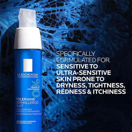 La Roche-Posay Toleriane Dermallergo Night Cream For Sensitive Skin 40ml