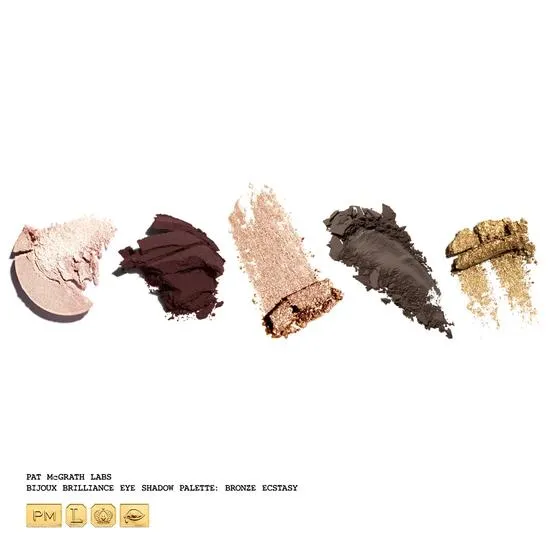 Pat McGrath Labs Bijoux Brilliance Eyeshadow Palette Bronze Ecstasy