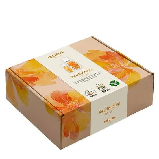 Weleda Revitalising Gift Set Sea Buckthorn Body Lotion + Sea Buckthorn Body Oil