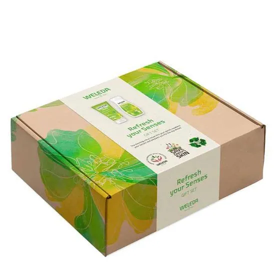 Weleda Refresh Your Senses Gift Set Citrus Refreshing Body Lotion + Citrus Refresh Creamy Body Wash