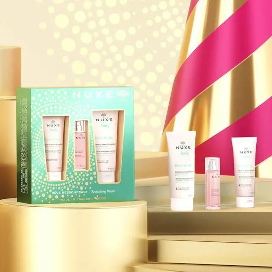 Nuxe Revitalising Dream Gift Set Fragrant Water + Shower Gel + Granular Scrub