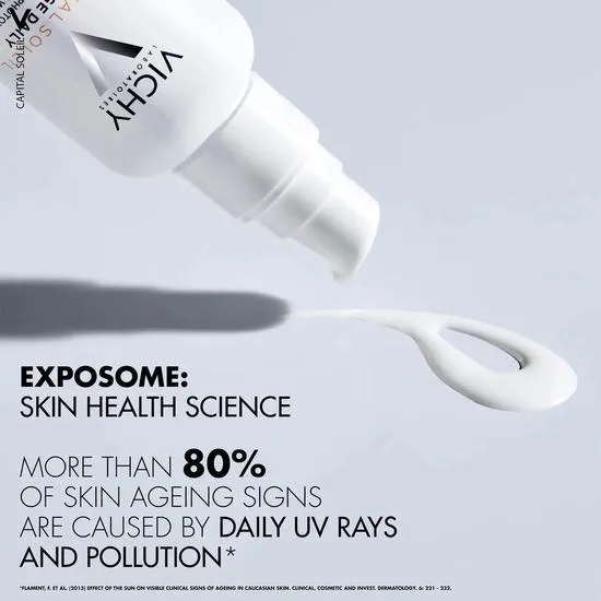 Vichy Capital Soleil Uv Age Daily SPF 50+ Invisible Sun Cream With Niacinamide 40ml