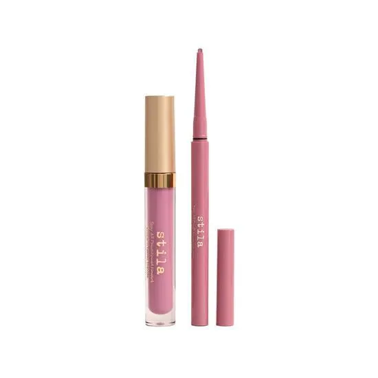Stila Kindness Is Cool Liquid Lipstick & Lip Liner Gift Set Stay All Day Liquid Lipstick (Patina) + Stay All Day Matte Lip Liner (Everlasting)