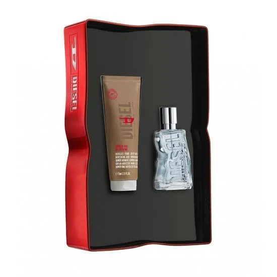 Diesel D By Diesel For Men Gift Set Eau De Toilette (50ml + Shower Gel (75ml)