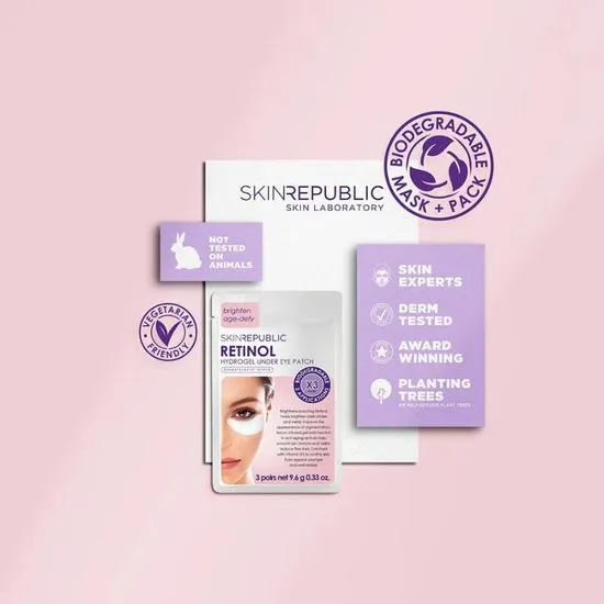 Skin Republic Retinol Hydrogel Eye Mask 3 Pairs