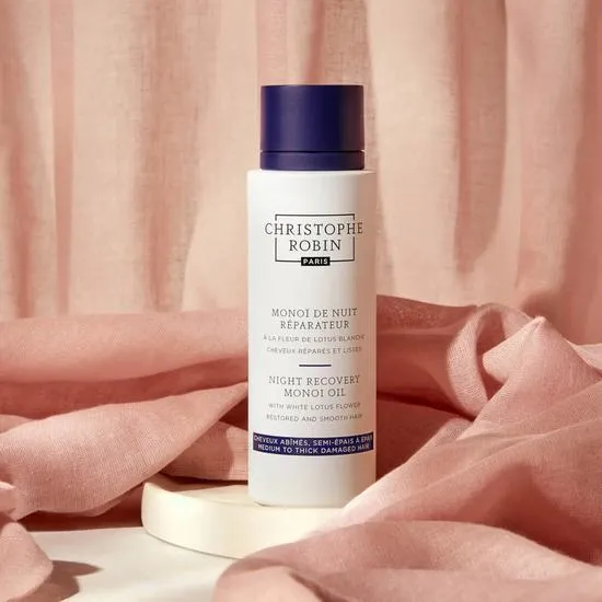 Christophe Robin Night Recovery Monoi Oil With White Lotus Flower 150ml