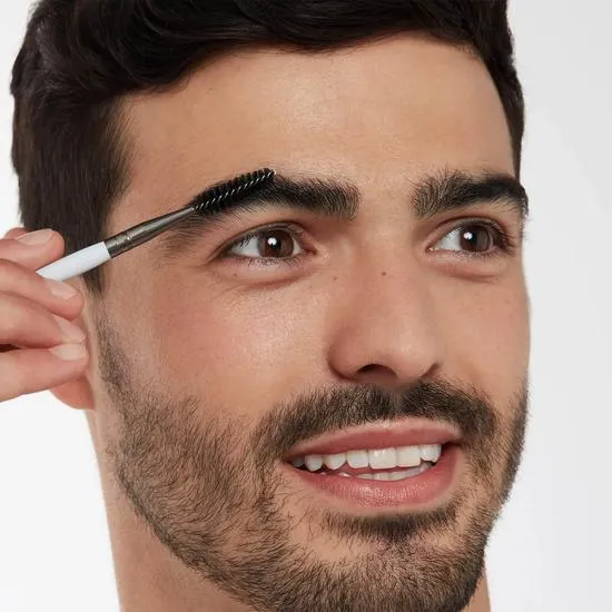 Eyeko Brow Grooming Kit Brow Brush & Spoolie + Scissors + Tweezers + Brow Razor + Pouch