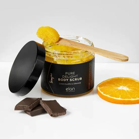 Elan Skincare Hand & Body Scrub Chocolate + Orange