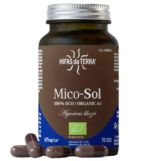 Hifas da Terra Mico-Sol Capsules 70 Capsules