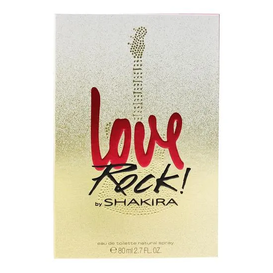 Shakira Love Rock! Eau De Toilette 80ml