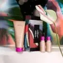 Aveda Cherry Almond Softening Body Care Trio Set Cherry Almond Body Scrub + Body Lotion + Body Wash