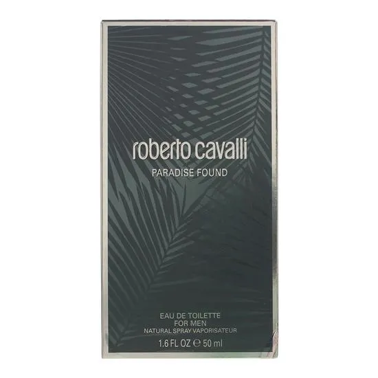 Roberto Cavalli Paradise Found For Men Eau De Toilette 50ml