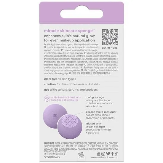 Real Techniques Sponge+ Miracle Skin Care Sponge