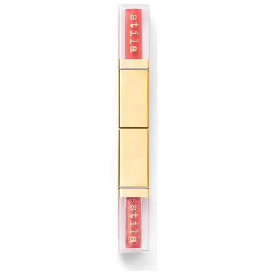 Stila Double Dip Suede Shade & Glitter & Glow Liquid Eyeshadow Beach Wave