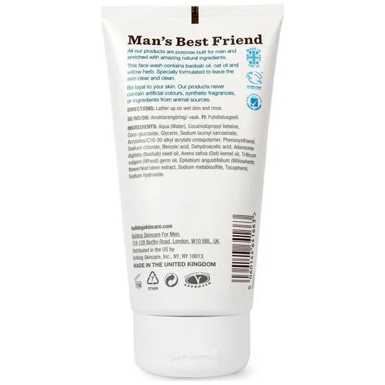 Bulldog Sensitive Face Wash 150ml