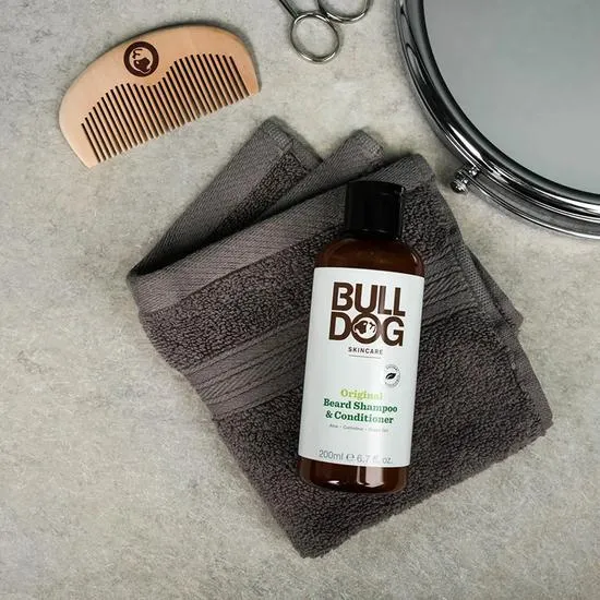 Bulldog Original 2-in-1 Beard Shampoo & Conditioner 200ml