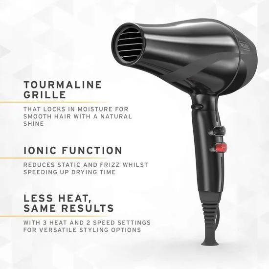 Wahl Pro Keratin Hair Dyer 2200w Black