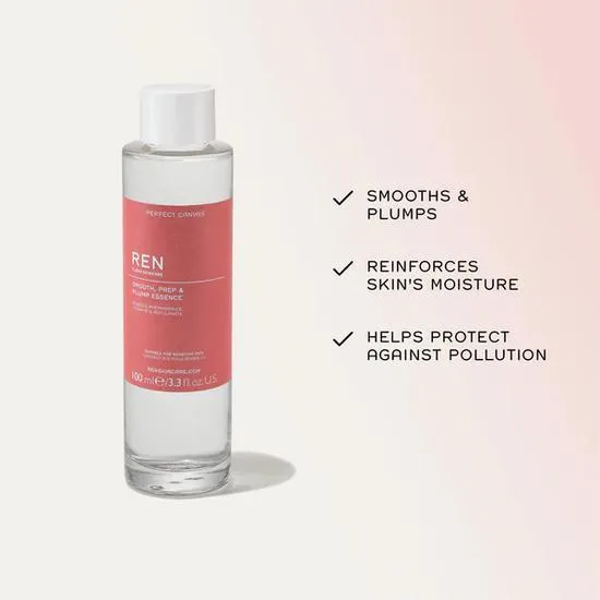 REN Perfect Canvas Smooth, Prep & Plump Essence