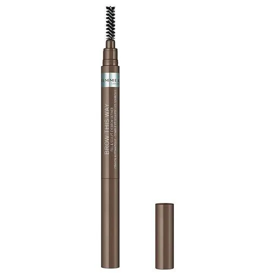 Rimmel Brow This Way Fill & Sculpt Eyebrow Definer 004 Soft Black