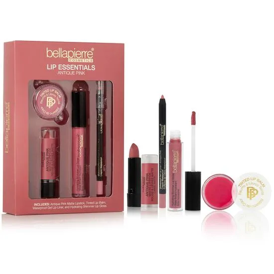 Bellápierre Cosmetics Lip Essentials Kit Antique Pink