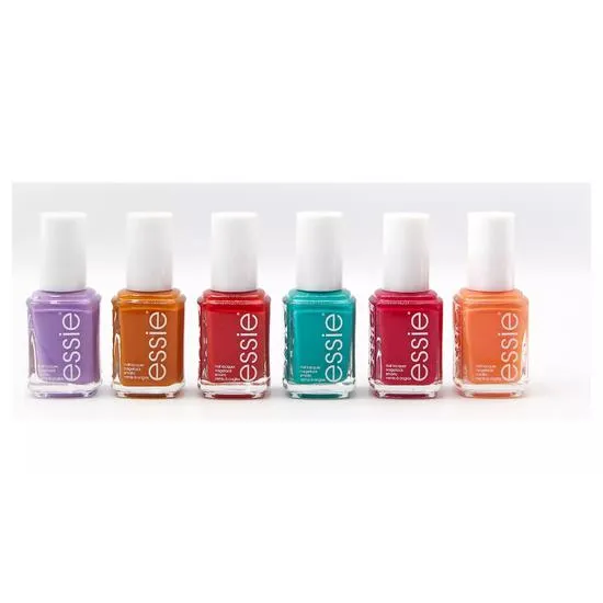 essie Bustling Bazaar Collection Nail Polish Set Of 6 Nail Polishes
