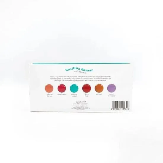 essie Bustling Bazaar Collection Nail Polish Set Of 6 Nail Polishes